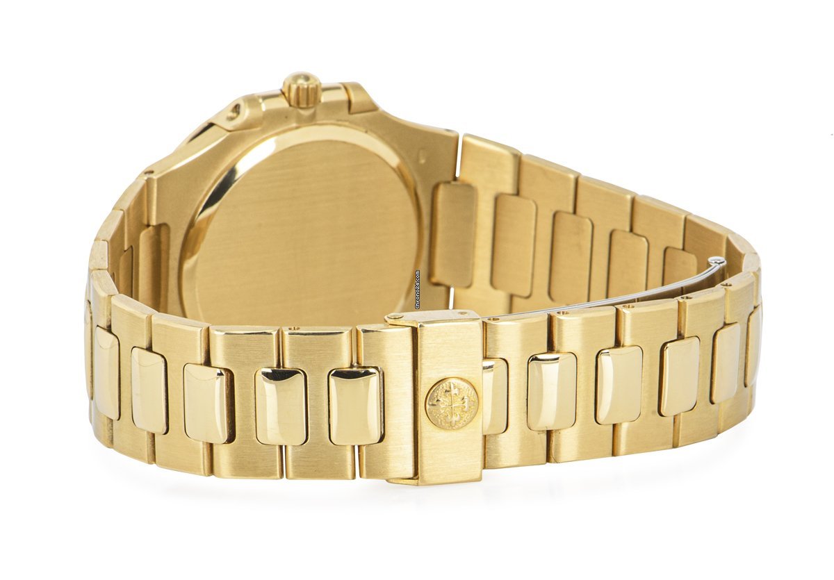 IMG_9081 Patek Philippe Nautilus Mens watch Unisex Quartz Yellow gold 3900 001 Replica 7
