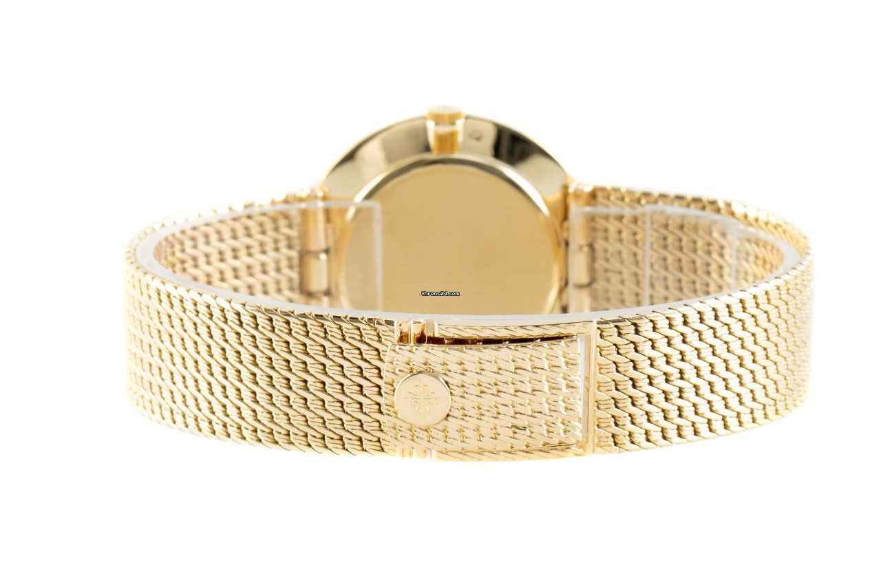 IMG_9081 Patek Philippe Calatrava Mens watch Unisex Manual winding Yellow gold 2591 Replica 7