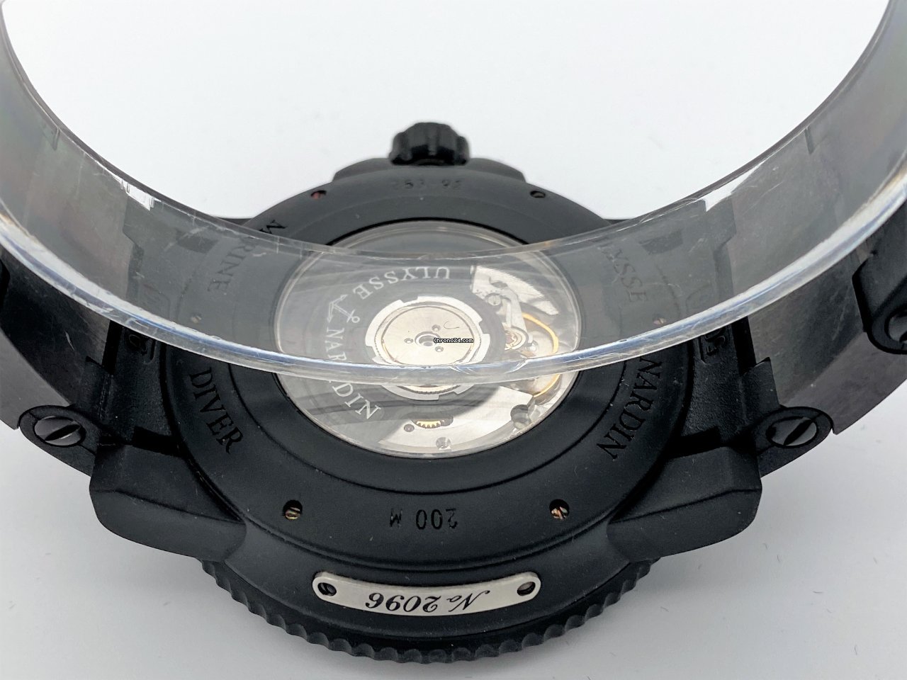 IMG_9081 Ulysse Nardin Diver Black Sea Mens watch Unisex Automatic Steel 263-92-3C 924 Replica 7