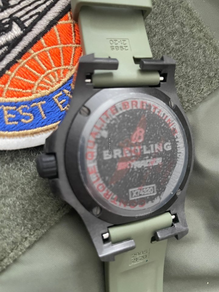 IMG_9081 Breitling Colt Skyracer Mens watch Unisex Quartz Carbon X74320E4 BF87 Replica 7