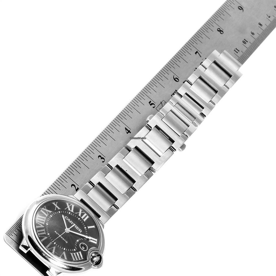 IMG_9081 Cartier Ballon Bleu 42mm Mens watch Unisex Automatic Steel W6920042 Replica 7