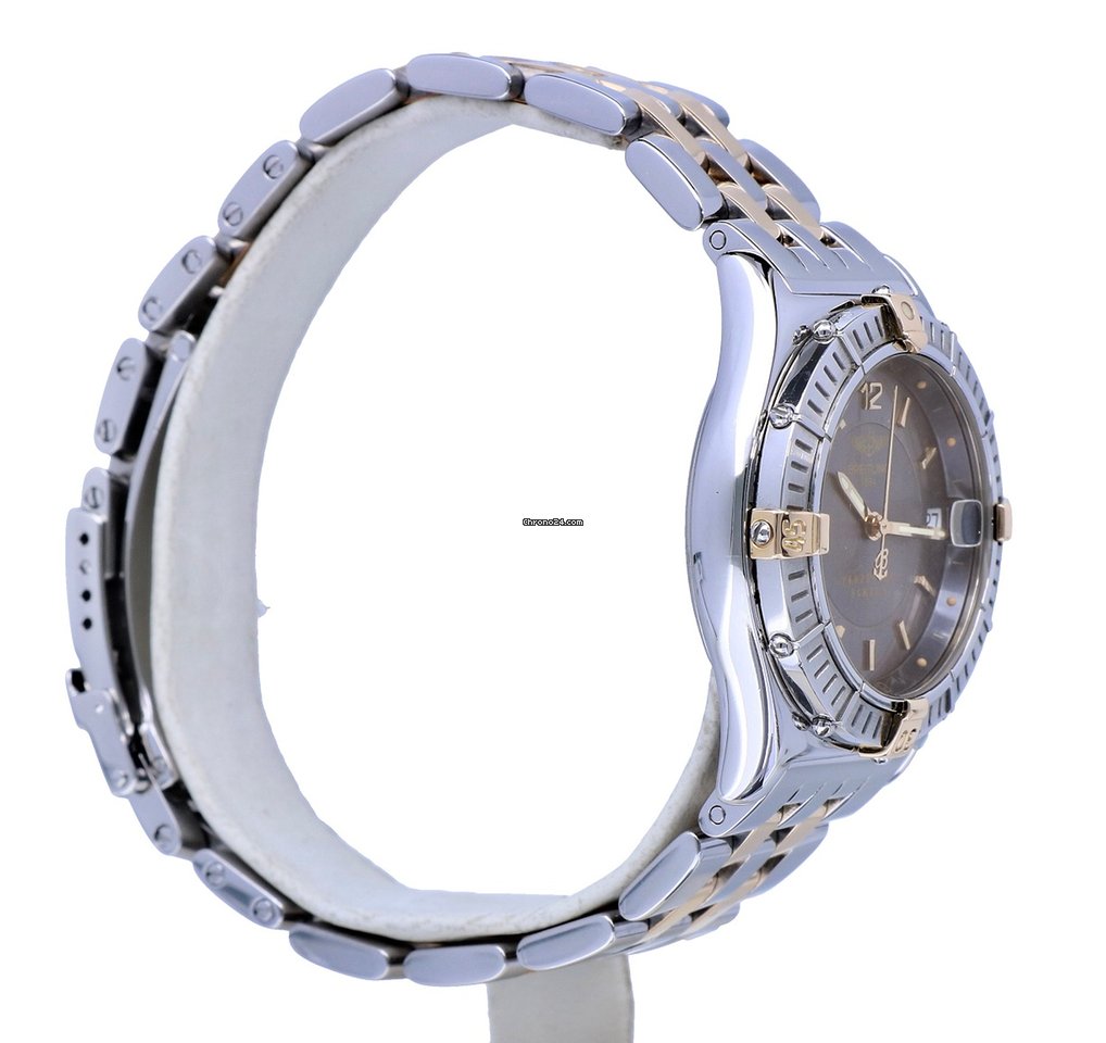 IMG_9081 Breitling Womens watch Quartz Gold Steel B62022 Replica 7
