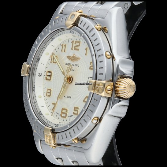IMG_9081 Breitling Womens watch Quartz Gold Steel B67350 Replica 7