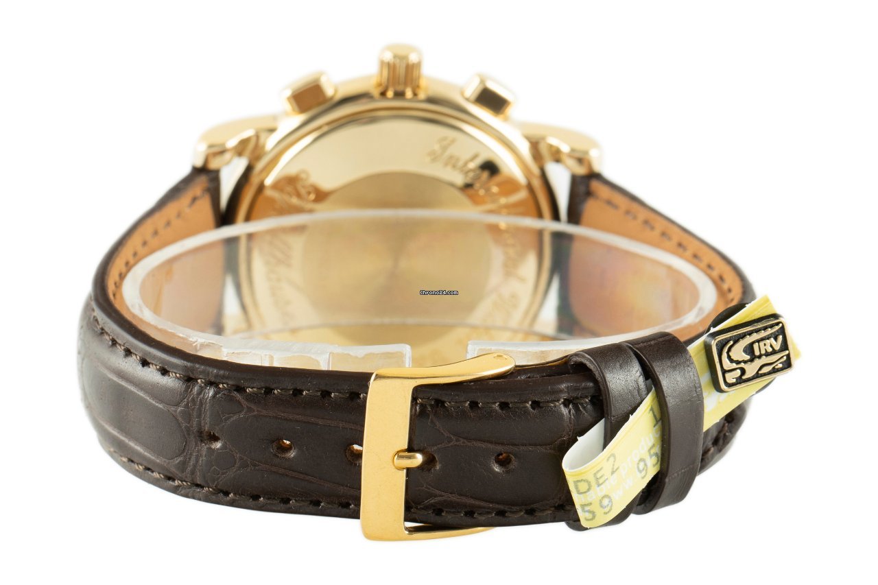 IMG_9081 IWC Mens watch Unisex Automatic Yellow gold 3703-001 Replica 7