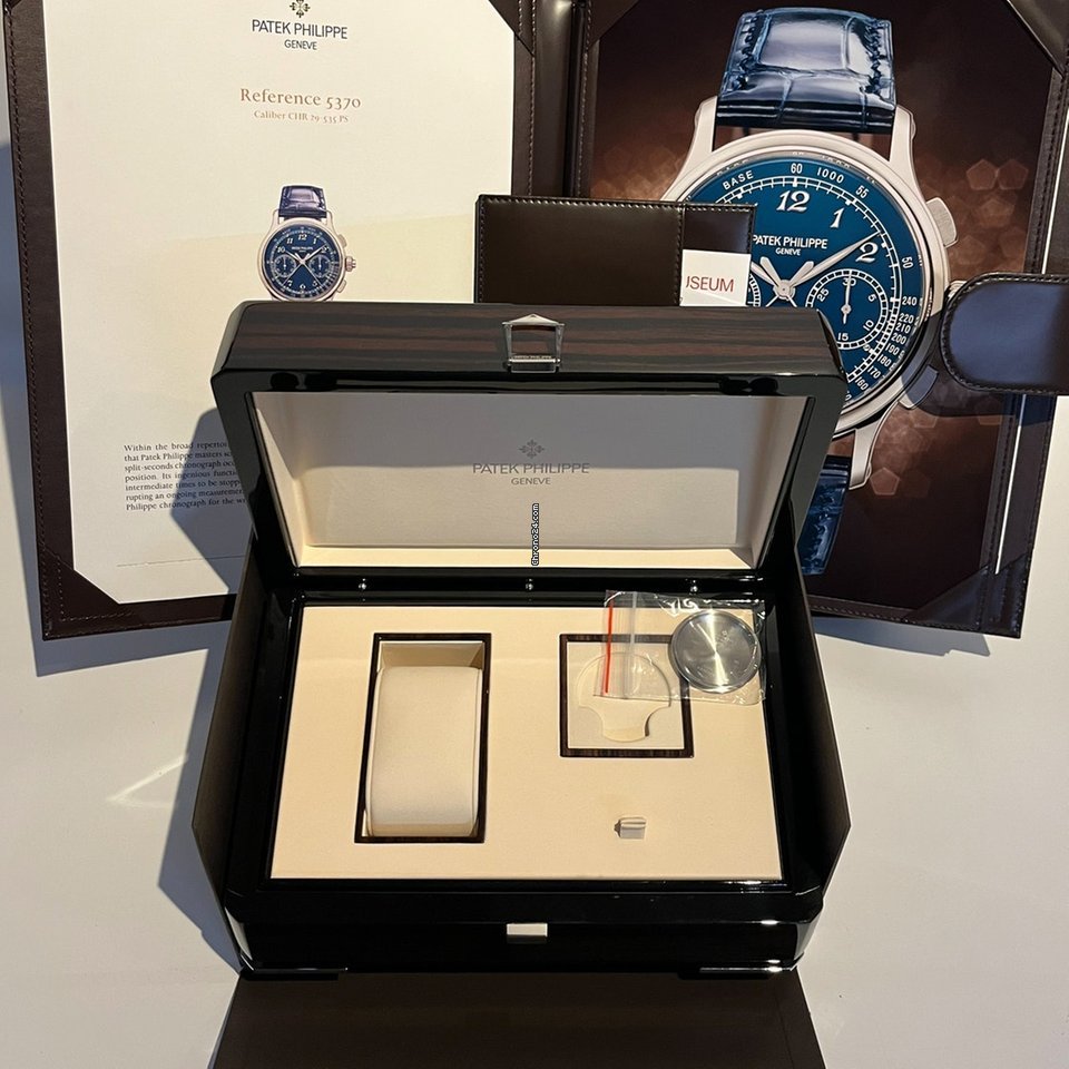 IMG_9081 Patek Philippe Grand Complications Mens watch Unisex Manual winding Platinum 5370P-011 Replica 7