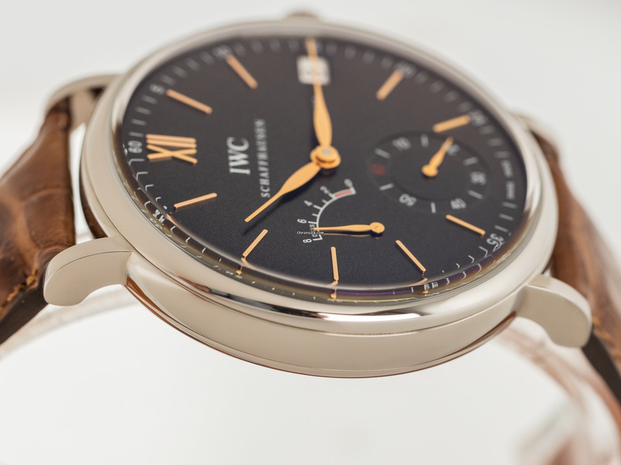 IMG_9081 IWC Portofino Hand-Wound Mens watch Unisex Manual winding Steel 510117 Replica 7