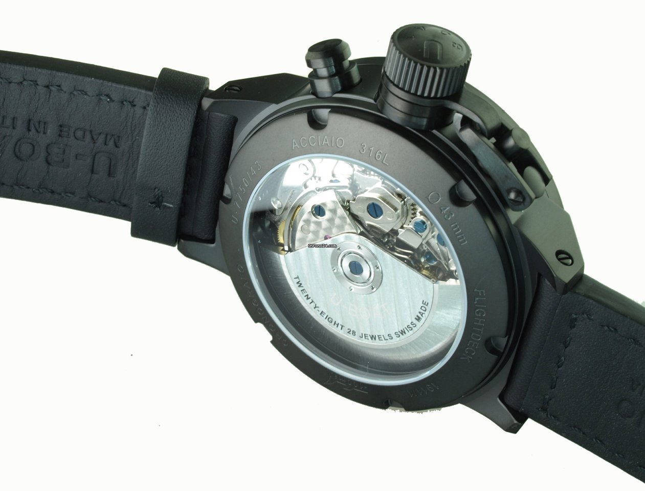 U-Boat Flightdeck Mens watch Unisex Automatic Steel 1911 1 Replica 7