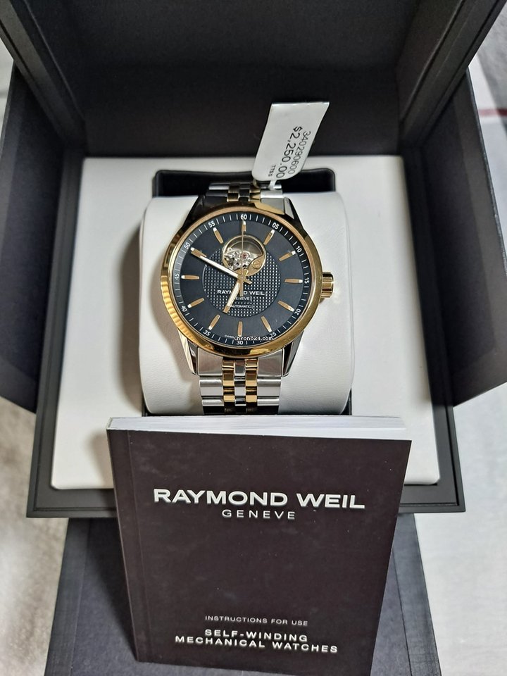 Raymond Weil Freelancer Mens watch Unisex Automatic Gold Steel 2710-STP-20021 Replica 7