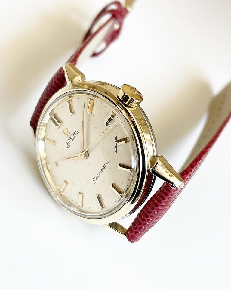 Omega Seamaster Mens watch Unisex Automatic Gold Steel 2832 3-SC Replica 7