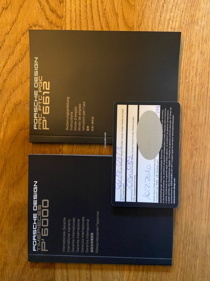 Porsche Design Dashboard Mens watch Unisex Automatic 6612.6913 Replica 7