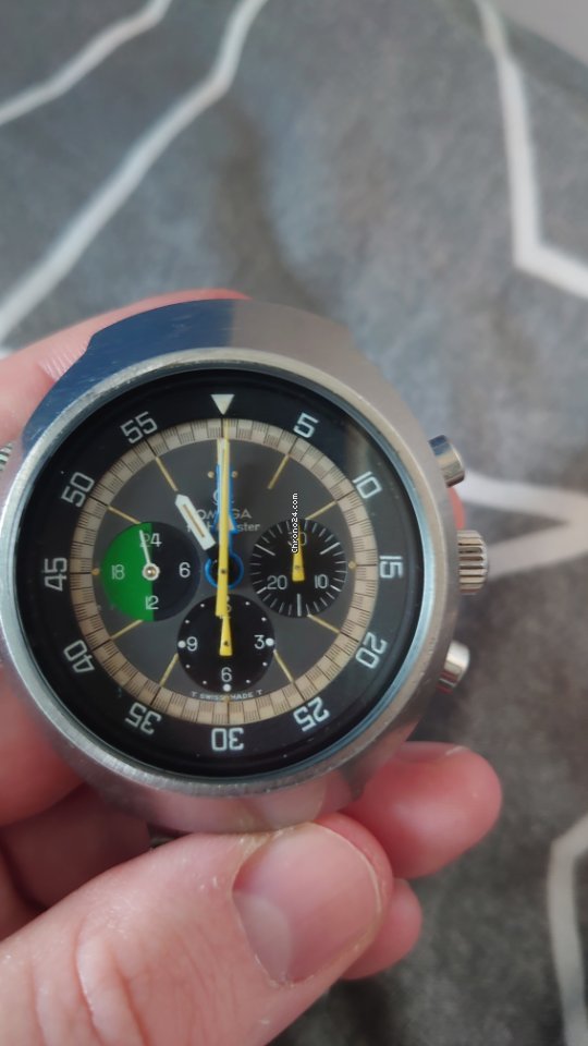 IMG_9081 Omega Flightmaster Mens watch Unisex Manual winding Steel 145.013 Replica 7