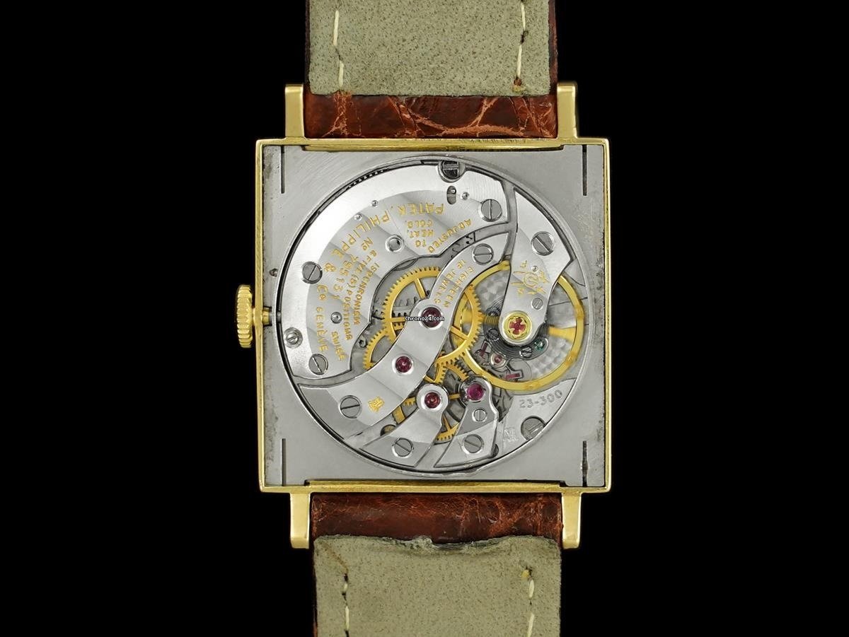 Patek Philippe Vintage Mens watch Unisex Manual winding Yellow gold 8282 Replica 7
