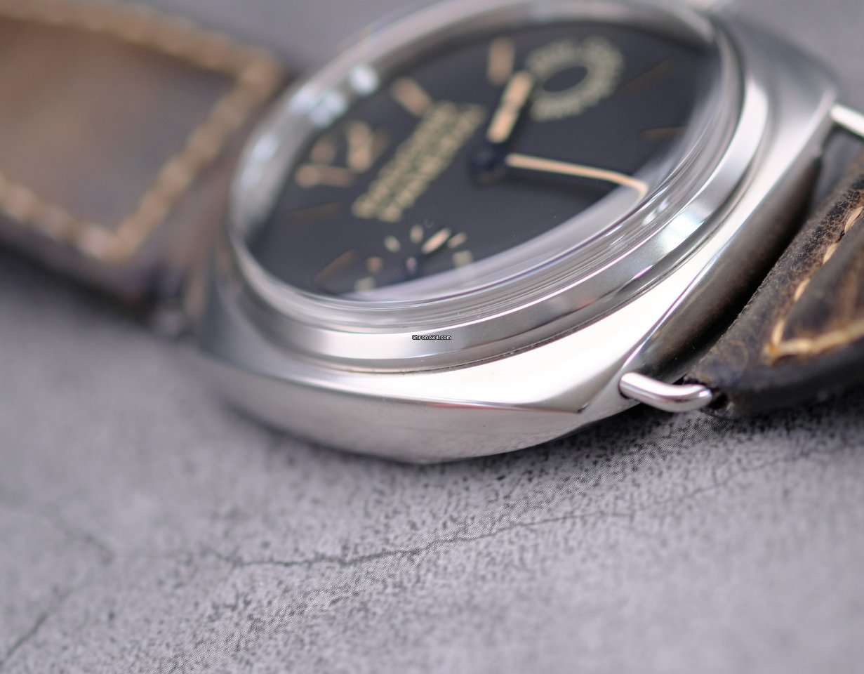 IMG_9081 Panerai Radiomir 8 Days Mens watch Unisex Manual winding Steel PAM 00992 Replica 7