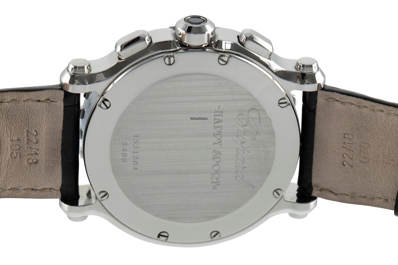 IMG_9081 Chopard Happy Sport Womens watch Quartz Steel 8499 Replica 7