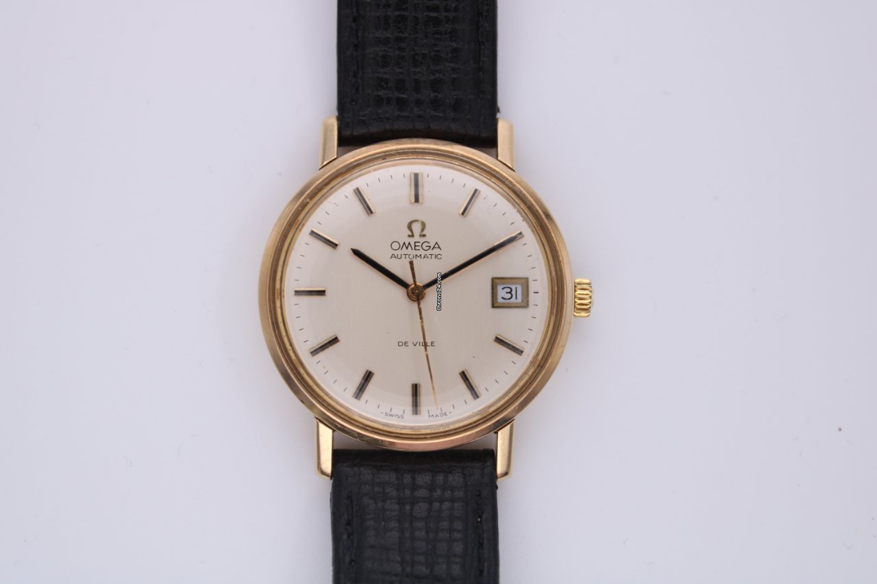 IMG_9081 Omega De Ville Mens watch Unisex Automatic Yellow gold 166.5161 Replica 7