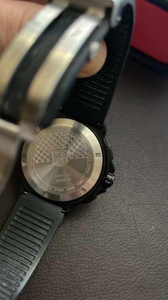 IMG_9081 TAG Heuer Formula 1 Quartz Mens watch Unisex Quartz Steel cah1012.rbx8318 Replica 7