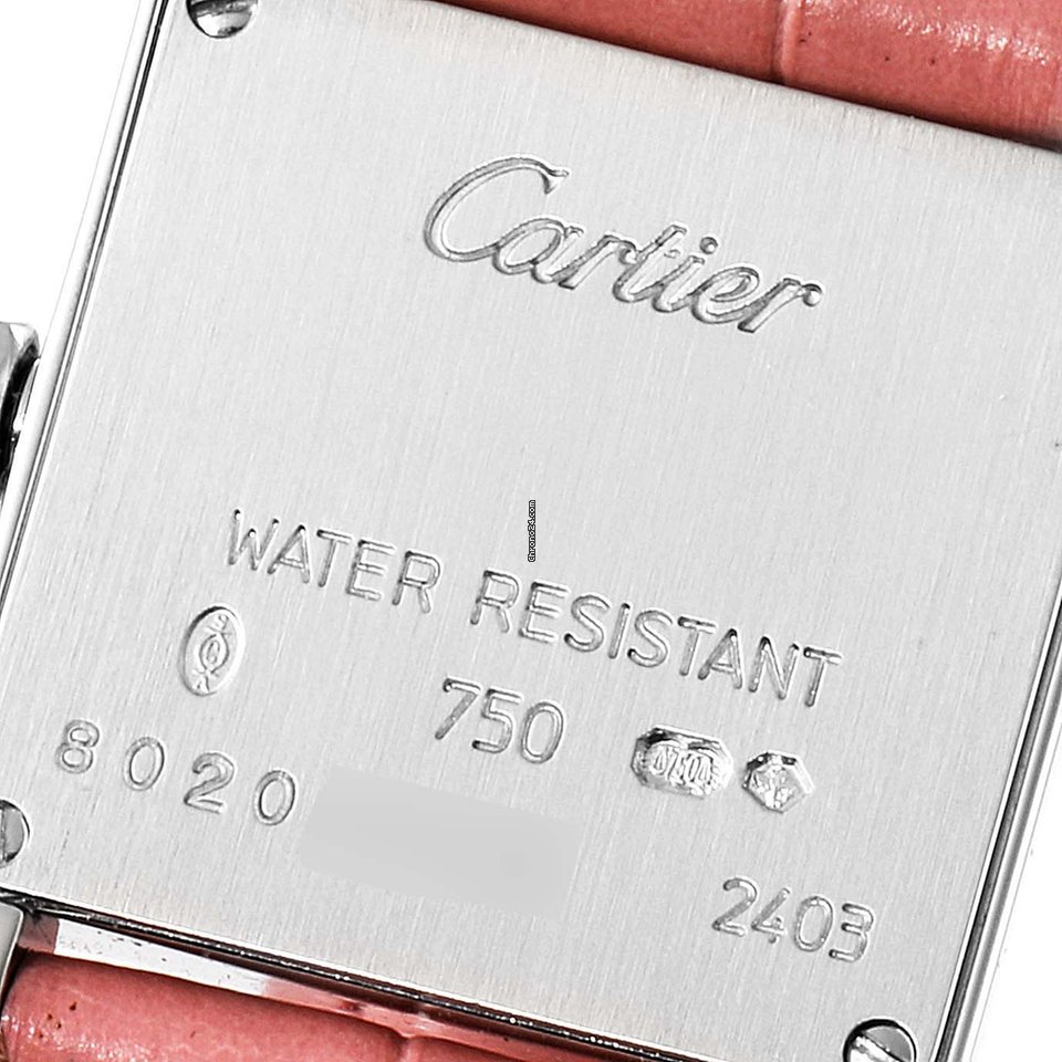 Cartier Tank Francaise Womens watch Quartz WE100251 Replica 7
