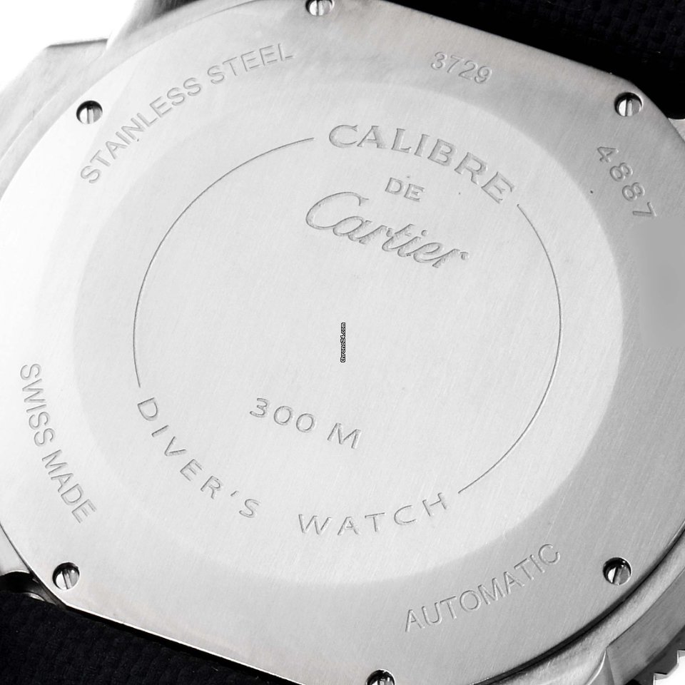 Cartier Calibre de Cartier Diver Mens watch Unisex Automatic Steel WSCA0010 Replica 7