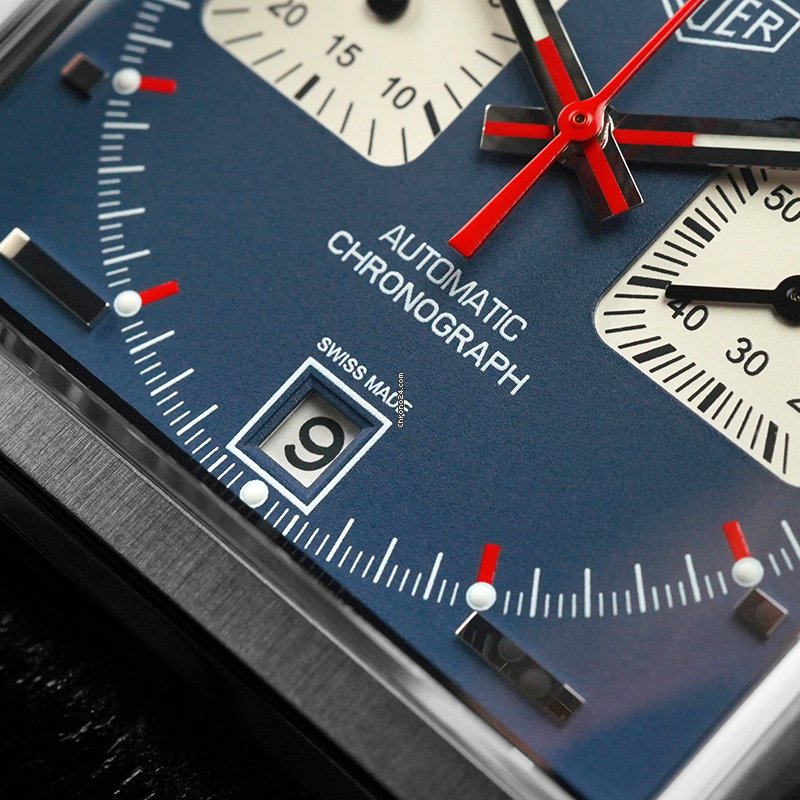 IMG_9081 TAG Heuer Monaco Calibre 11 Mens watch Unisex Steel CAW211P.FC6356 Replica 7