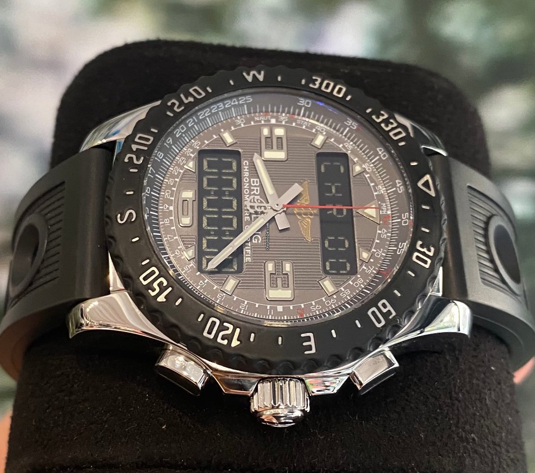 IMG_9081 Breitling Airwolf Mens watch Unisex Quartz Steel A78364 Replica 7
