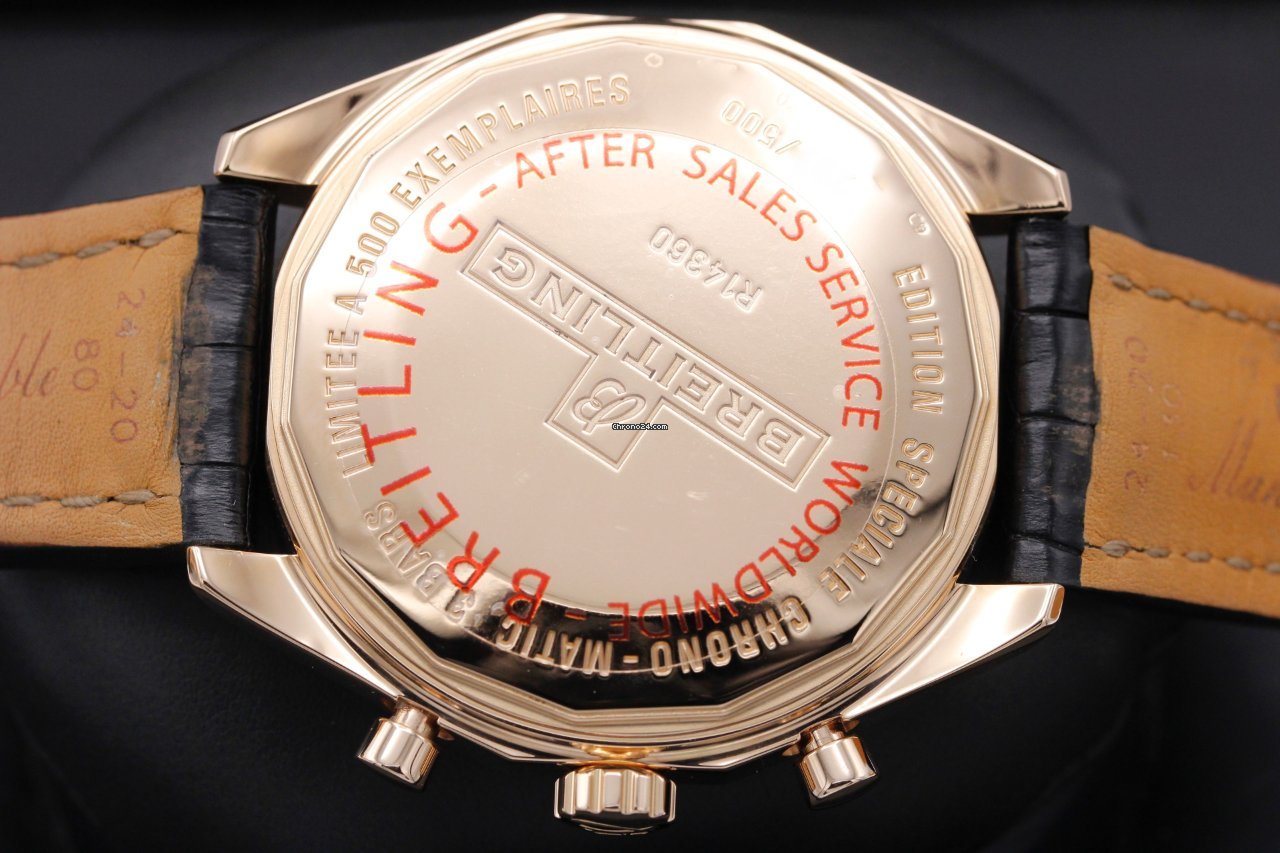 IMG_9081 Breitling Chrono-Matic 49 Rose gold R14360 Replica 7