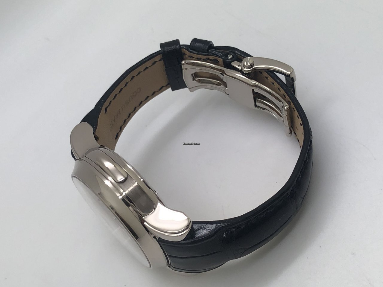 IMG_9081 Ulysse Nardin Genghis Khan Mens watch Unisex Manual winding White gold 780-88 Replica 7