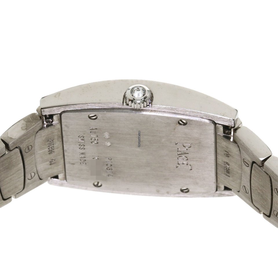IMG_9081 Piaget Limelight Womens watch Quartz White gold GOA36095 Replica 7