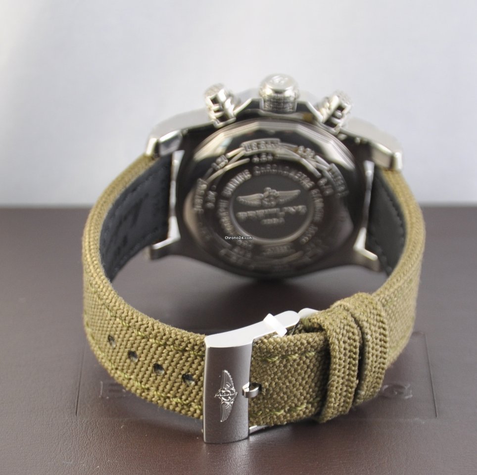 IMG_9081 Breitling Avenger II Mens watch Unisex Automatic Steel A1338111 F564 Replica 7
