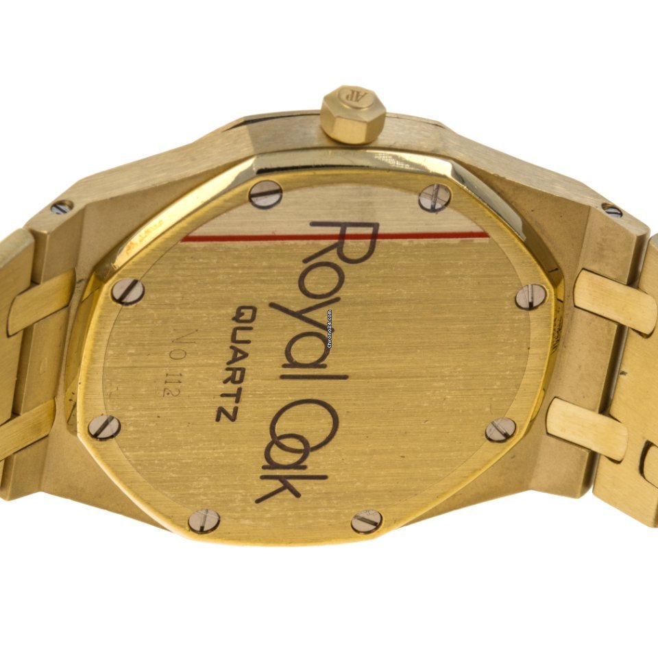 Audemars Piguet Royal Oak Mens watch Unisex Quartz Yellow gold 56023SA Replica 7