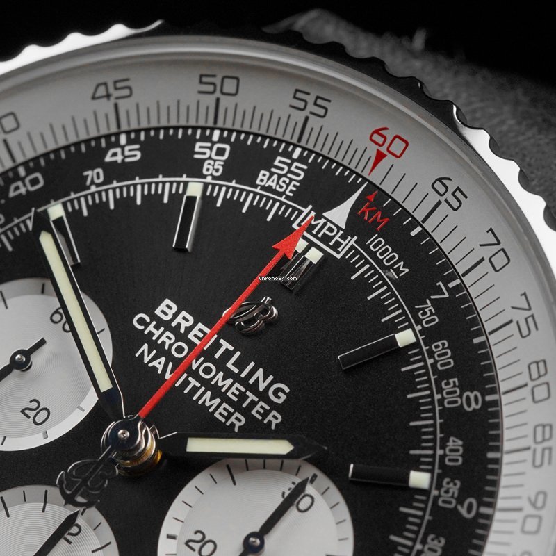 IMG_9081 Breitling Navitimer 01 (46 MM) Mens watch Unisex Automatic Steel AB0127211B1X1 Replica 7