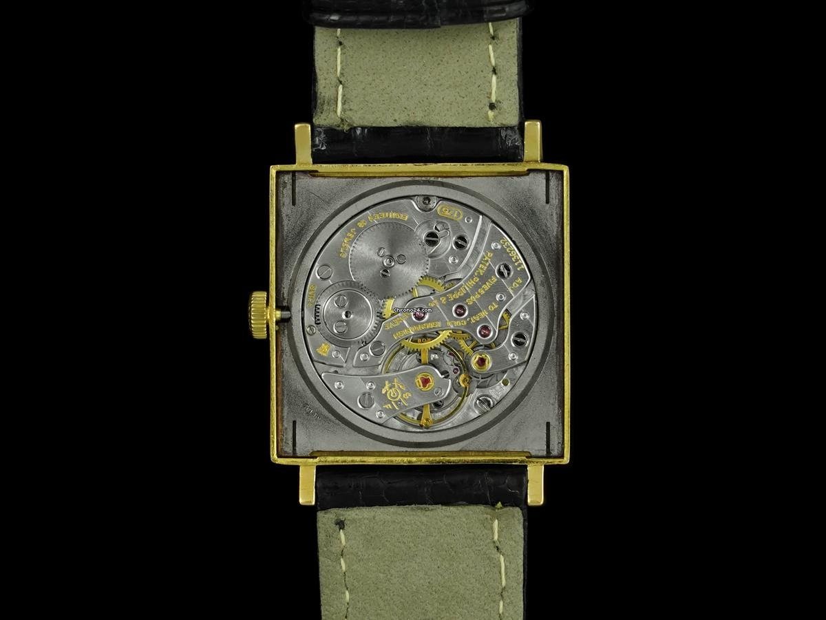 IMG_9081 Patek Philippe Vintage Mens watch Unisex Manual winding Yellow gold 8333 Replica 7