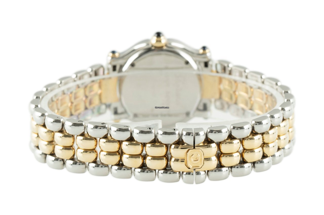 Chopard Happy Sport Womens watch Quartz Gold Steel 27 8251-23 Replica 7