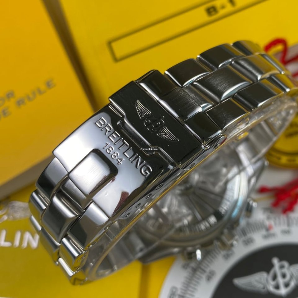 IMG_9081 Breitling B-1 Mens watch Unisex Quartz Steel A78362 Replica 7