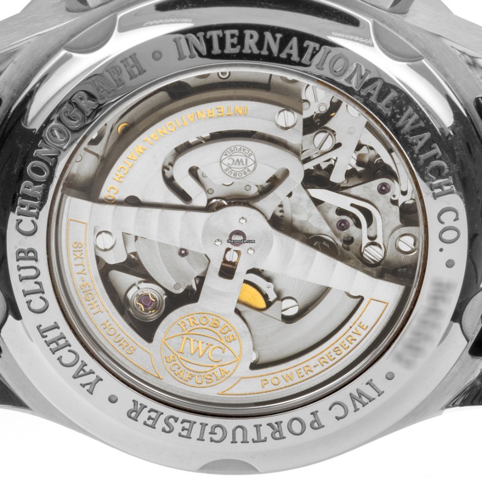 IMG_9081 IWC Portuguese Yacht Club Chronograph Mens watch Unisex Automatic Steel IW390204 Replica 7