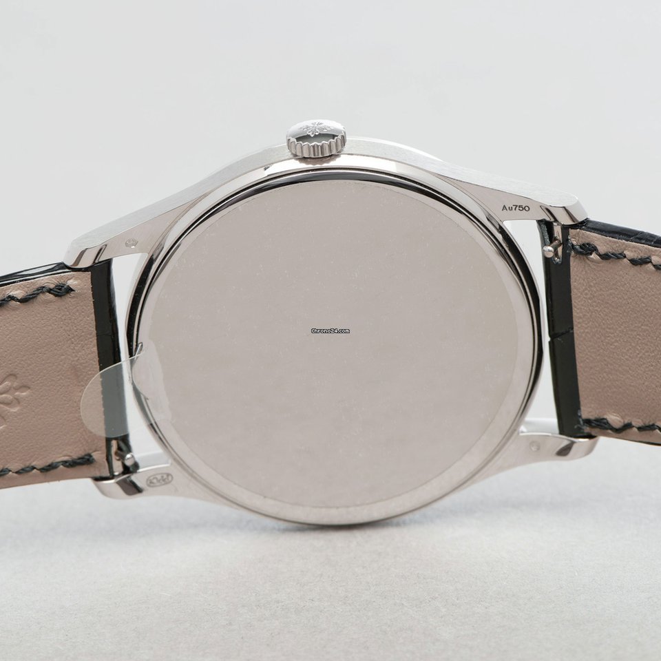 IMG_9081 Patek Philippe Calatrava Mens watch Unisex Manual winding White gold 5196G Replica 7
