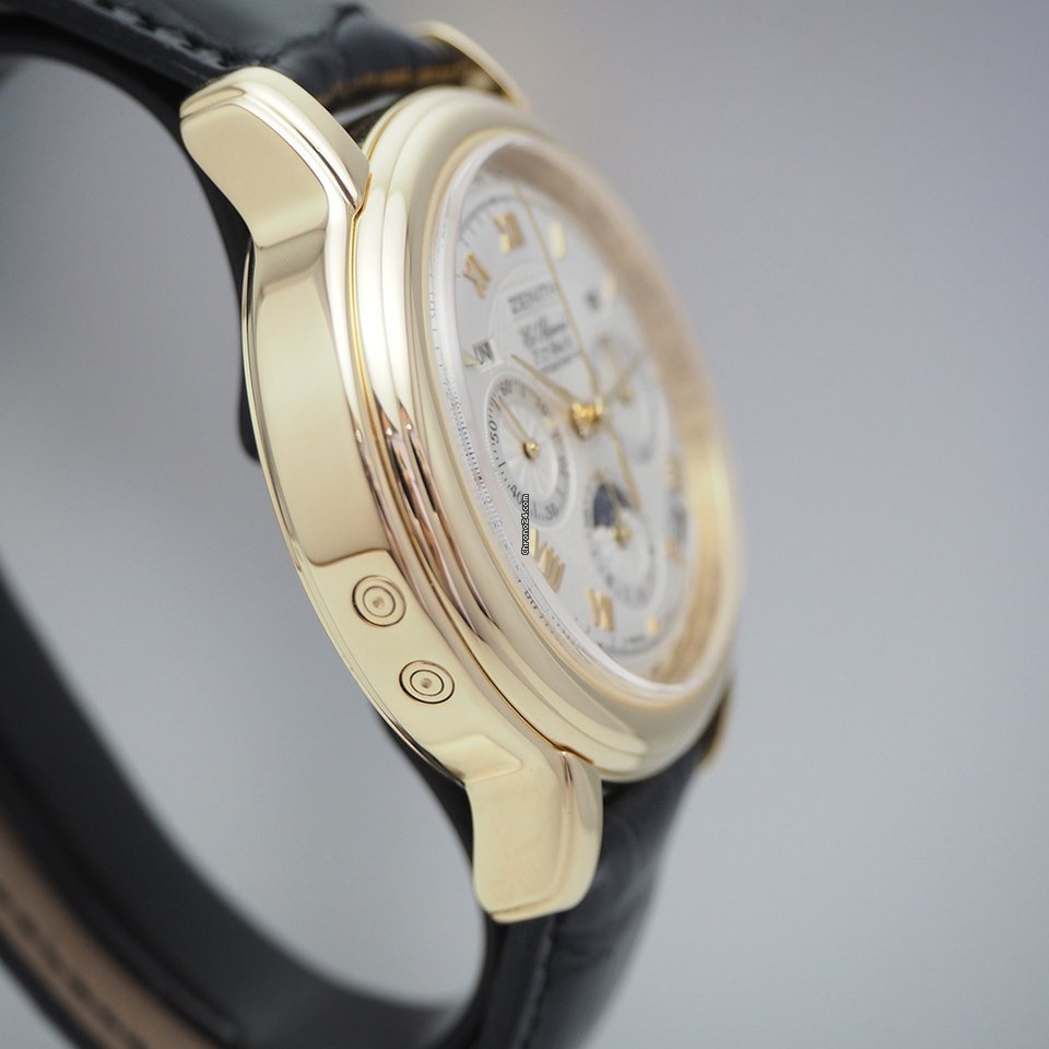 IMG_9081 Zenith Automatic Yellow gold 35.1240.4001 Replica 7