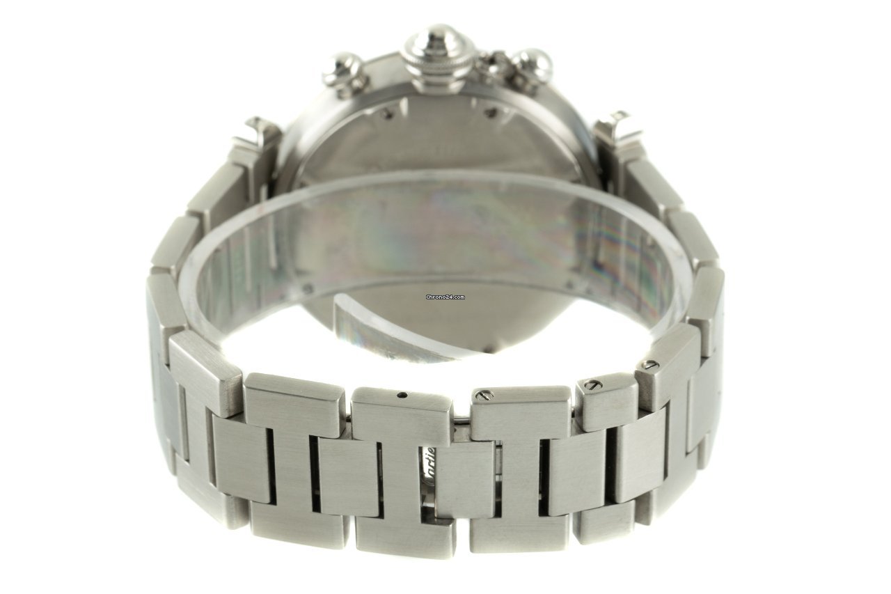 IMG_9081 Cartier Pasha C Mens watch Unisex Automatic Steel 2412 Replica 7