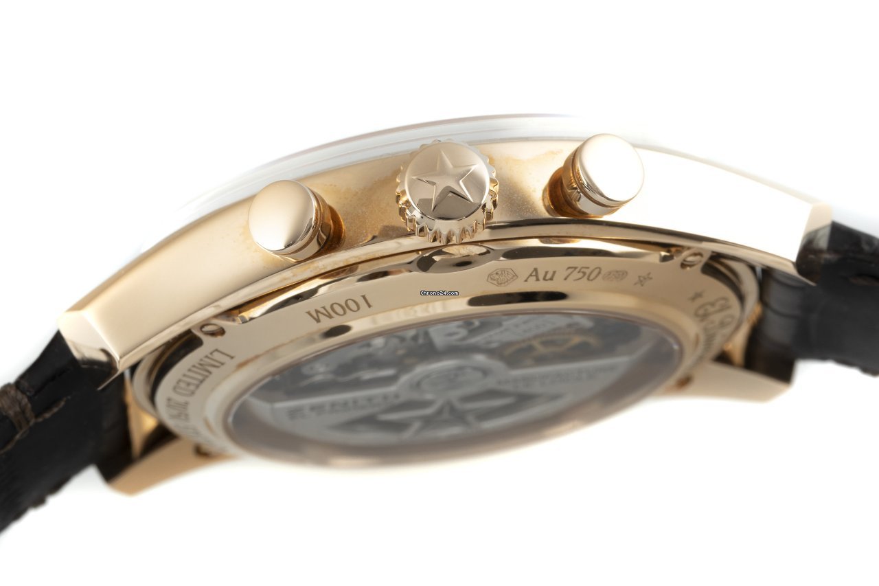 IMG_9081 Zenith El Primero Chronograph Mens watch Unisex Automatic Red gold 18.2045.400 Replica 7