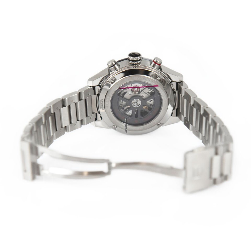 TAG Heuer Carrera Calibre HEUER 01 Mens watch Unisex Automatic Steel CAR201Z.BA0714 Replica 7