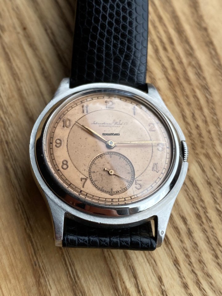 IWC Mens watch Unisex Manual winding Steel 308 Replica 7