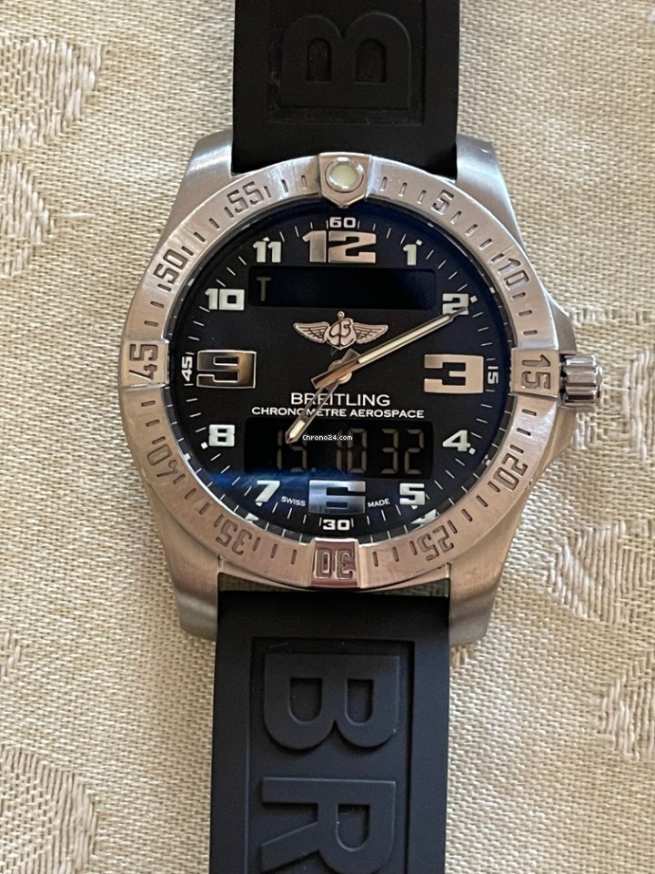 Breitling Aerospace EVO Mens watch Unisex Quartz Titanium E7936310 Replica 7