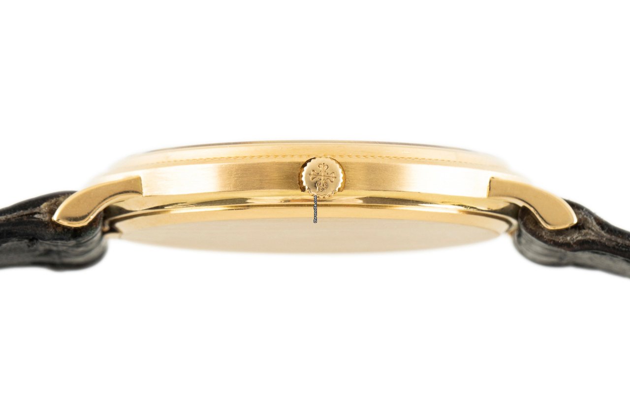IMG_9081 Patek Philippe Calatrava Mens watch Unisex Manual winding Yellow gold 3992 Replica 7