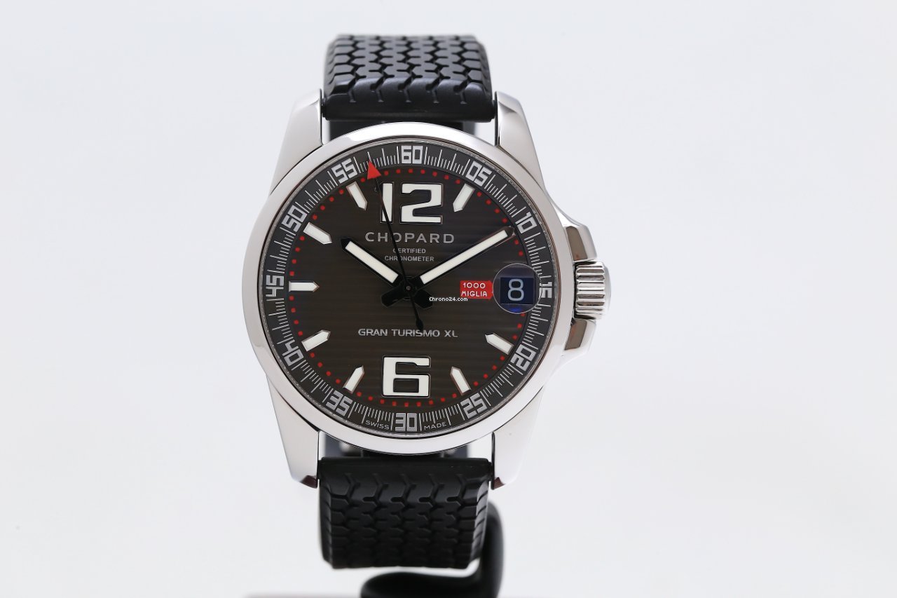 IMG_9081 Chopard Mille Miglia Mens watch Unisex Automatic Titanium 8997 Replica 7