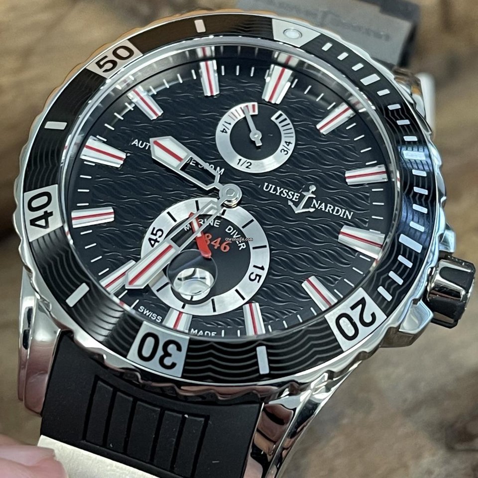 Ulysse Nardin Diver Chronometer Automatic Steel 26310 Replica 7