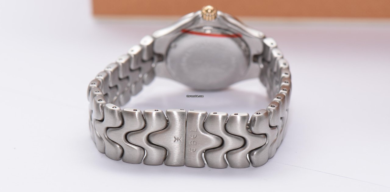 IMG_9081 Ebel Sportwave Womens watch Quartz Steel E6087621 Replica 7