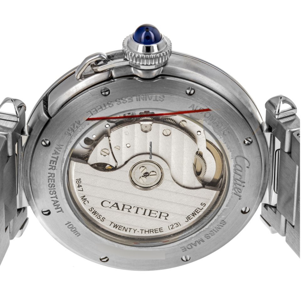Cartier Pasha Mens watch Unisex Automatic Steel WSPA0009  4266 Replica 7