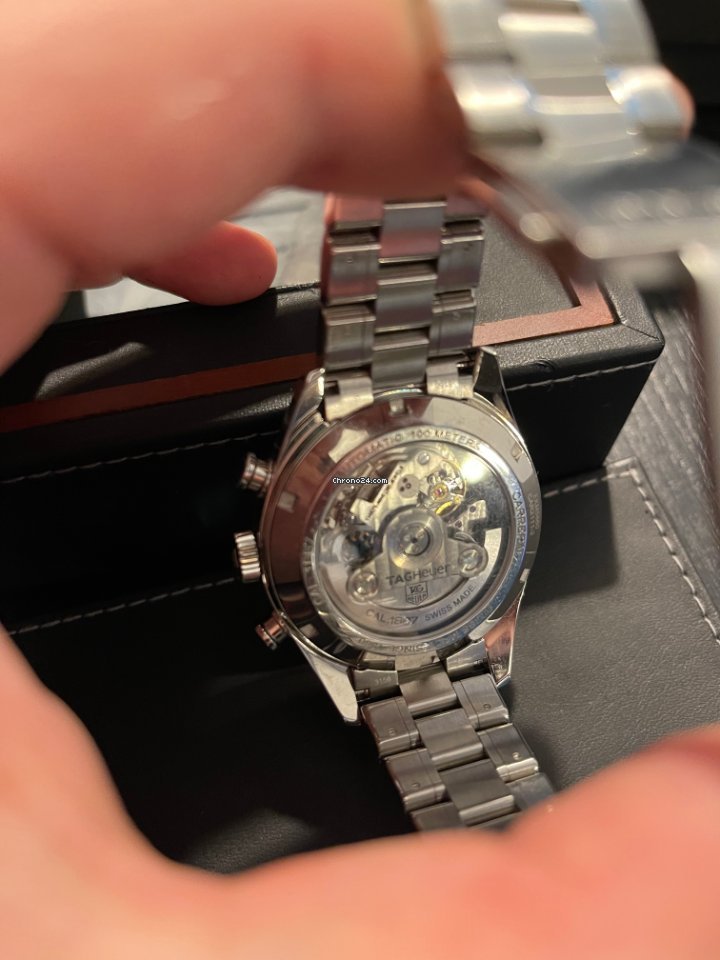 IMG_9081 TAG Heuer Carrera Calibre 1887 Mens watch Unisex Automatic Steel CAR2111.BA0724 Replica 7