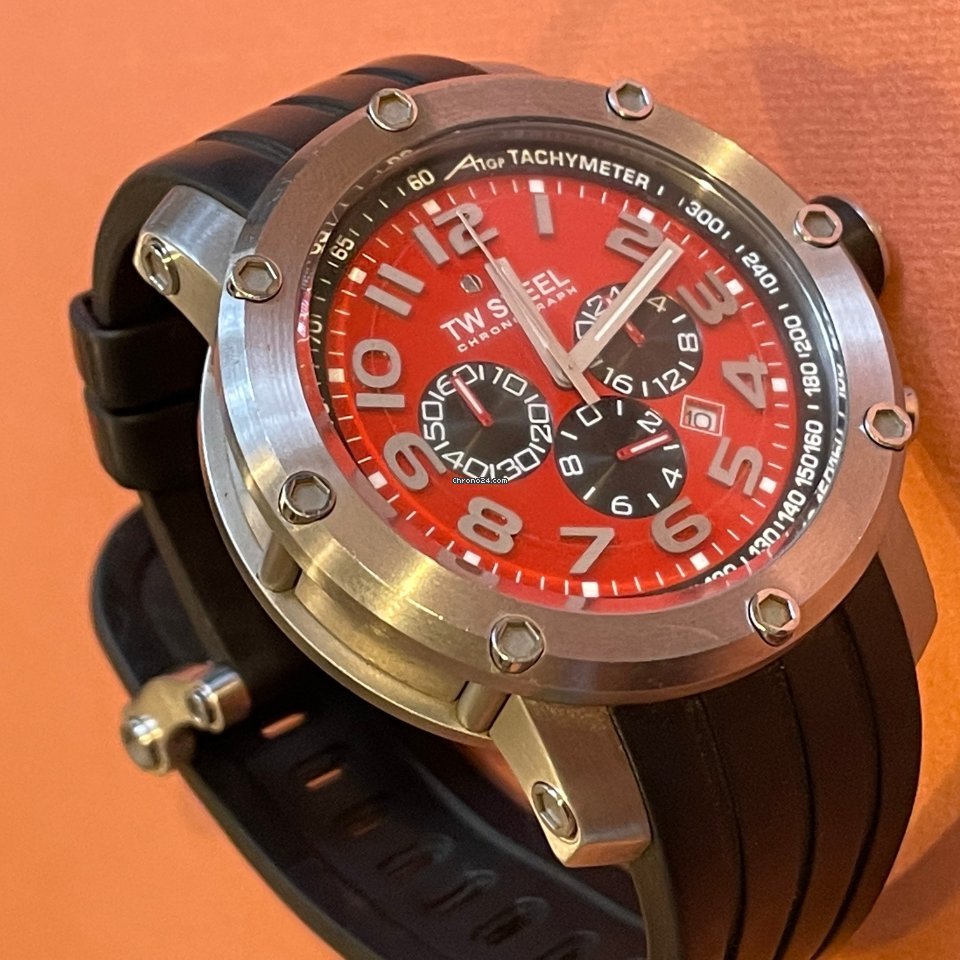 TW Steel Mens watch Unisex Quartz Aluminum TW602 A1GP Replica 7