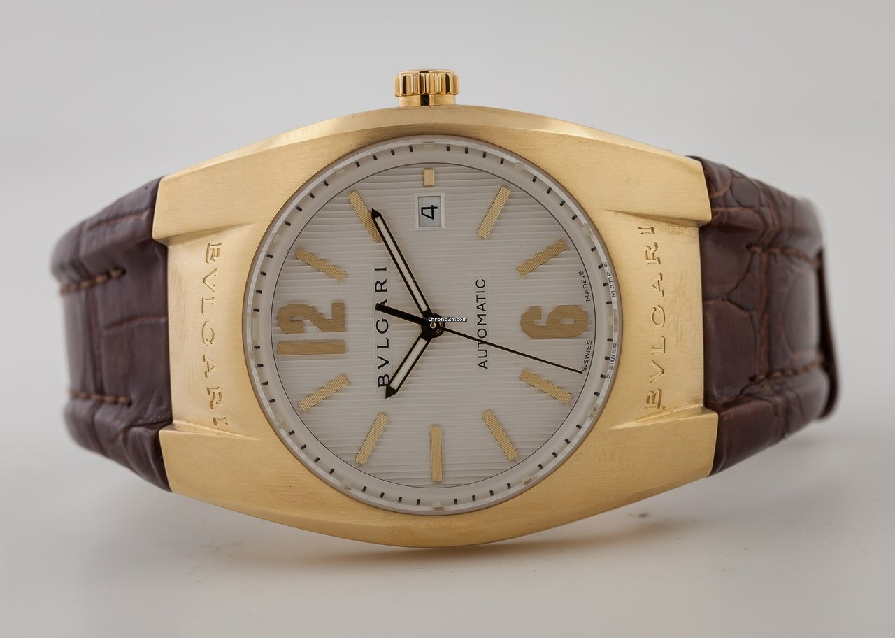 IMG_9081 Bulgari Ergon Mens watch Unisex Automatic Yellow gold Bulgari EG40C6GD Replica 7