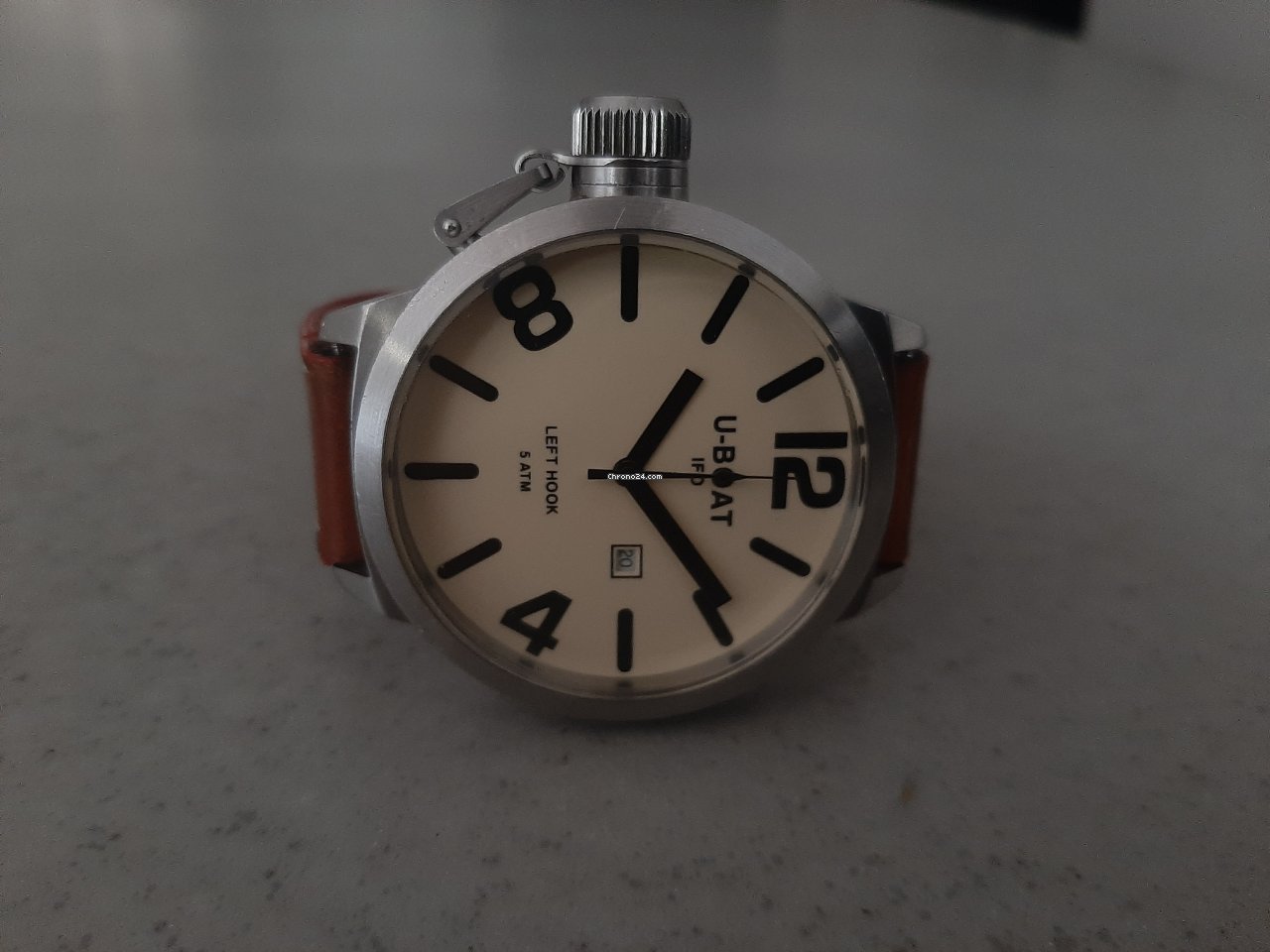 U-Boat Classico Mens watch Unisex Quartz Steel B53-08 Replica 7